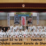 Gruppenbild Oshukai Karate und Kobudo Seminar