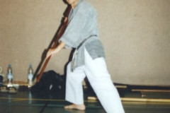 Kobudo Training in Thonon-Les-Bains 2001