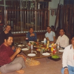 Abschieds-Apero mit allen Meistern im Matayoshis Dojo